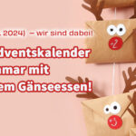 1.Advent – wir sind dabei! Lebendiger Adventskalender in Eschmar mit anschließendem Gänseessen!