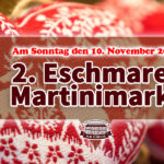 Unser Tipp: So. 10. November – Martinimarkt Eschmar!